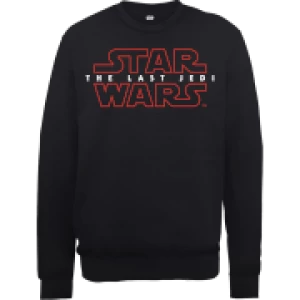 Image of Star Wars The Last Jedi Mens Black Sweatshirt - L - Black