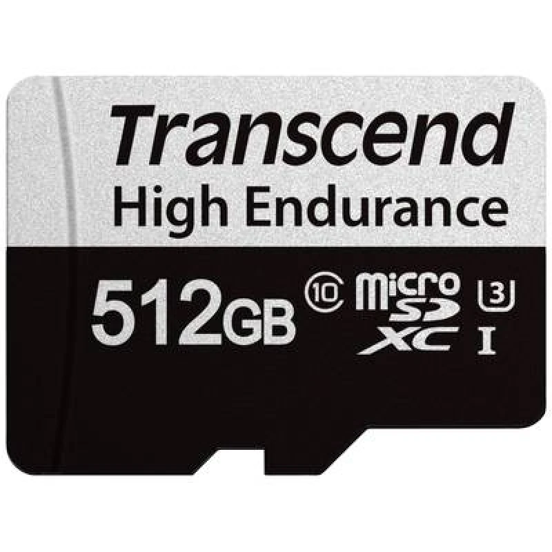 Image of Transcend Transcend USD350V microSD card Retail 512GB UHS-I, Class 10, v30 Video Speed Class TS512GUSD350V