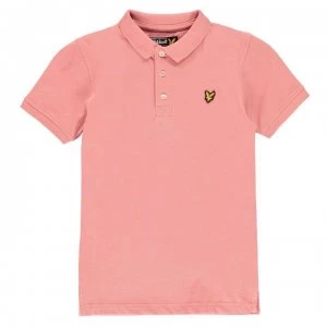 image of Lyle and Scott Polo Shirt - Pink Shake