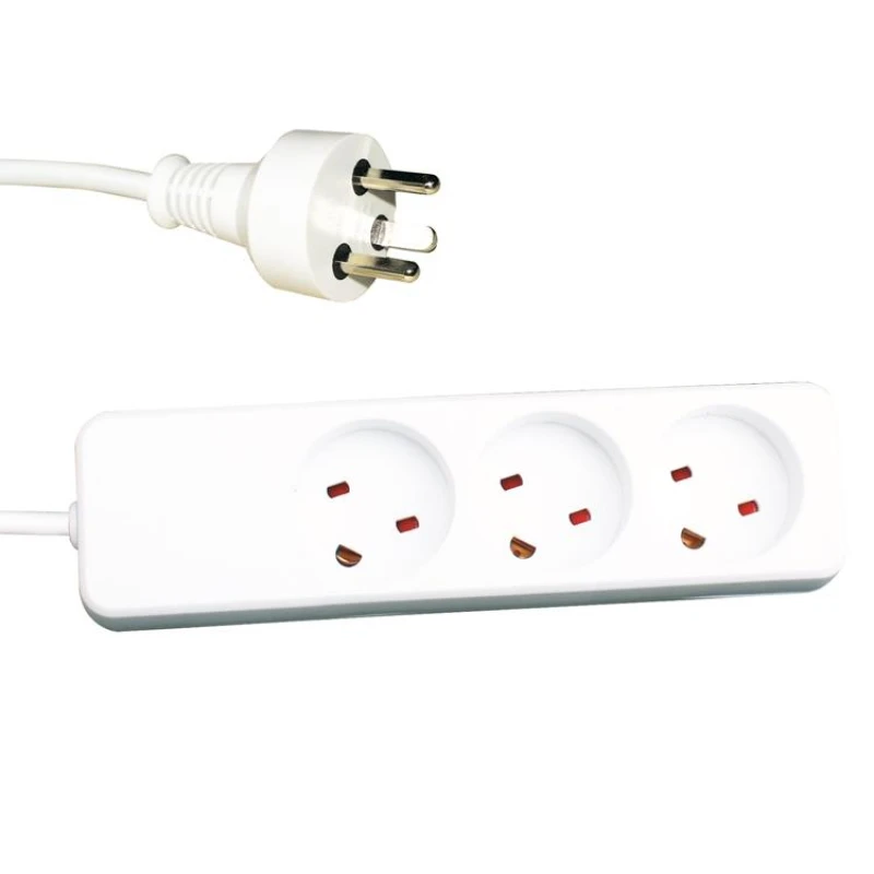 Image of Garbot 24155123-5EE power extension 5m 3 AC outlet(s) Indoor White