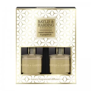 image of Baylis Harding Sweet Mandarin Grapefruit Duo Diffuser