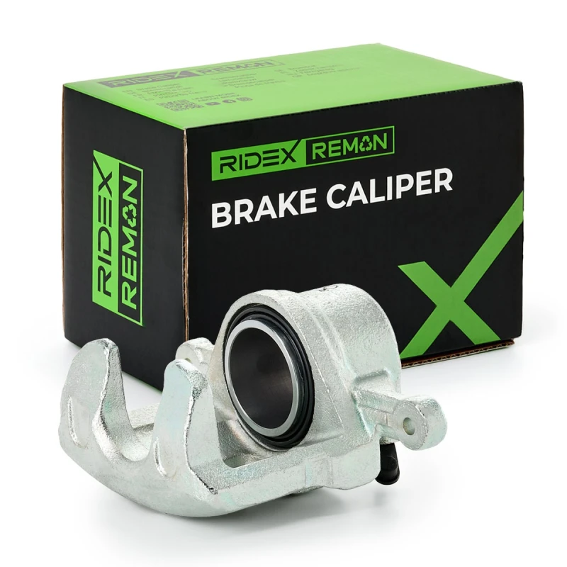 Image of RIDEX REMAN 78B0408R Brake caliper Front Axle, without holder Cast Iron Brake Caliper (78)