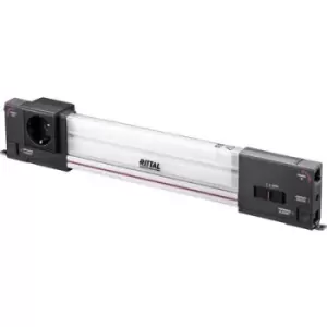 Image of Rittal Industrial LED indicator light 2500.210 EEC: F (A - G) Neutral white 11 W 900 lm 240 V AC (L x W x H) 437 x 80 x 44mm