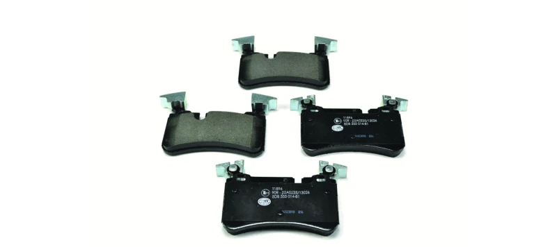 Image of HELLA Brake pad set HELLA 8DB 355 014-811