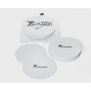 image of Precision Large Round Rubber Marker Discs White (Set of 20)