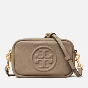 image of Tory Burch Womens Perry Bombe Mini Bag - Gray Heron