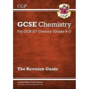 Image of New Grade 9-1 GCSE Chemistry: OCR 21st Century Revision Guide with Online Edition by CGP Books (Paperback, 2016)