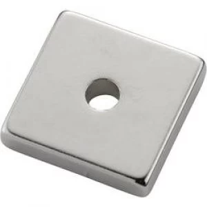 Image of Permanent magnet Rectangular N35M 1.21 T Temperature limit max.