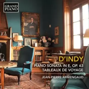 Image of DIndy Piano Sonata in E Op 63/Tableaux De Voyage by Vincent D'Indy CD Album