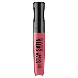 image of Rimmel Stay Satin Liquid Lip Lipstick 130 Yuppie 5.5ml