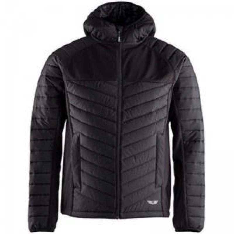 Image of Trojan Trojan Hybrid Mens Black Jacket M 10TB004