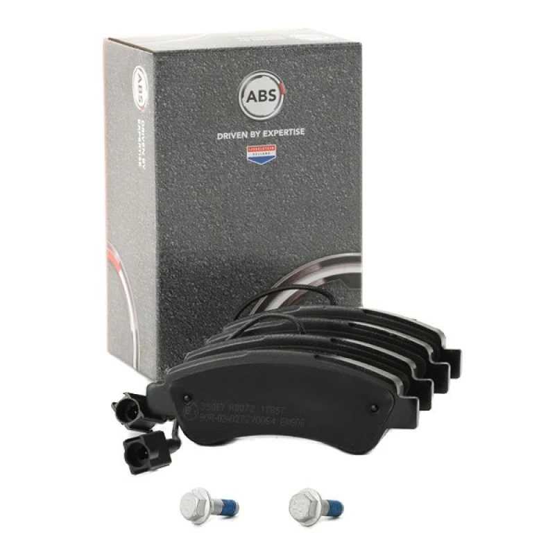 Image of A.B.S. 35067 Brake pad set with integrated wear sensor Brake Pad Set,disc brake (402)