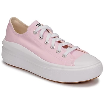 Converse CHUCK TAYLOR ALL STAR MOVE SEASONAL COLOR OX womens Shoes Trainers in Pink,2.5,3,3.5,4,4.5,5,5.5,6,6.5,7,7.5,8