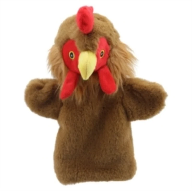 Image of The Puppet Company Eco Animal Puppet Buddies - Hen Multi unisex