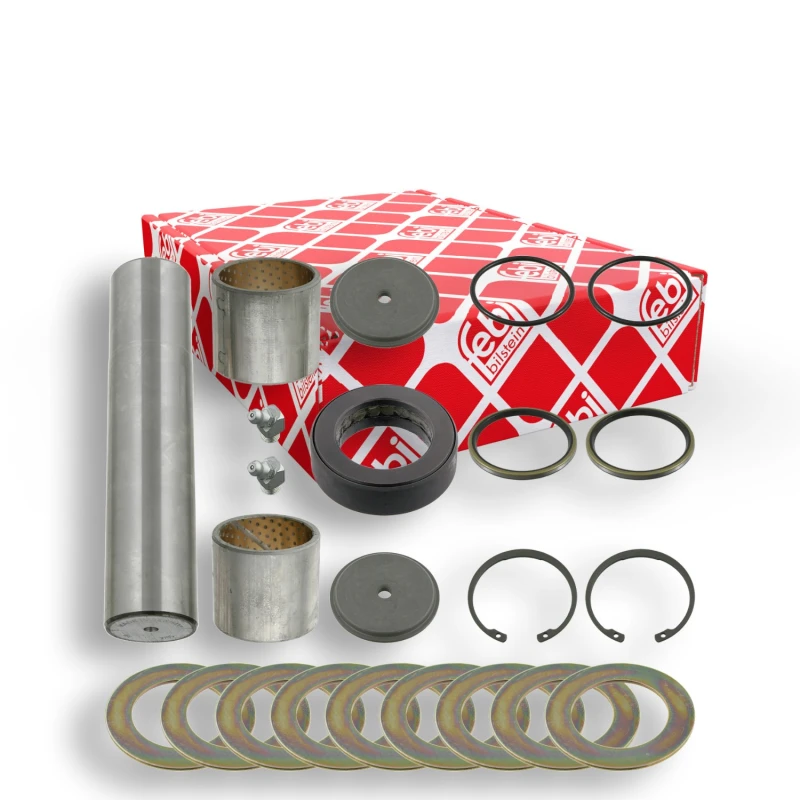 Image of FEBI BILSTEIN 03783 Repair Kit, stub axle pin Front Axle Right, OE Turbo NEW Repair Kit,stub axle pin (652)