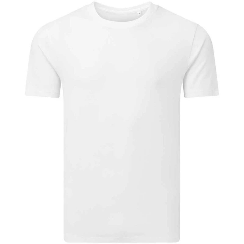 Image of Anthem Mens Midweight T-Shirt in White Size: Large White Male L