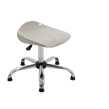 Image of Titan Senior Swivel Stool 11+ Years with Glides - Grey
