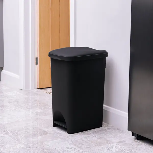 Image of Addis 40L Pedal Bin Black