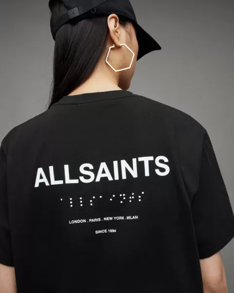 Image of Allsaints Brynn Boyfriend Tee - White
