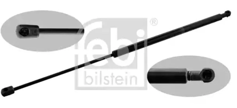 Image of FEBI BILSTEIN 47910 Tailgate strut both sides, Extention Force: 380N Gas Spring,boot (219)