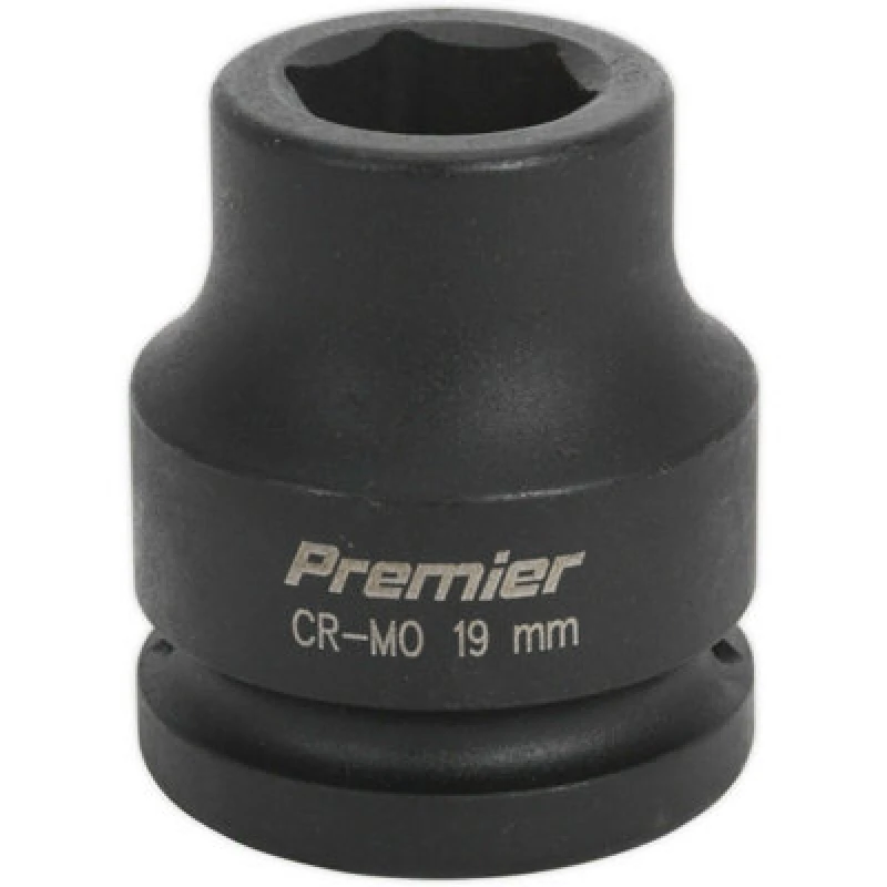 Image of Loops 19mm Forged Impact Socket - 3/4" Sq Drive - Chromoly Impact Wrench Socket Multi