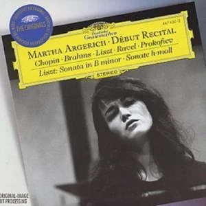 Image of Martha Argerich - Debu Recital Chopin / Brahms / Liszt / Ravel / by Martha Argerich CD Album
