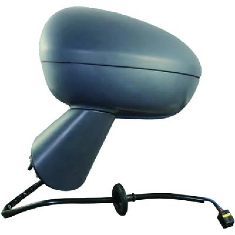 Image of DIEDERICHS 1876024 Wing mirror Right, Complete Mirror, primed, Black Outside Mirror (50)