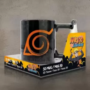 Image of Naruto Kunai Konoha 3D Mug