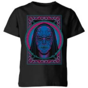 Image of Harry Potter Death Mask Kids T-Shirt - Black - 11-12 Years