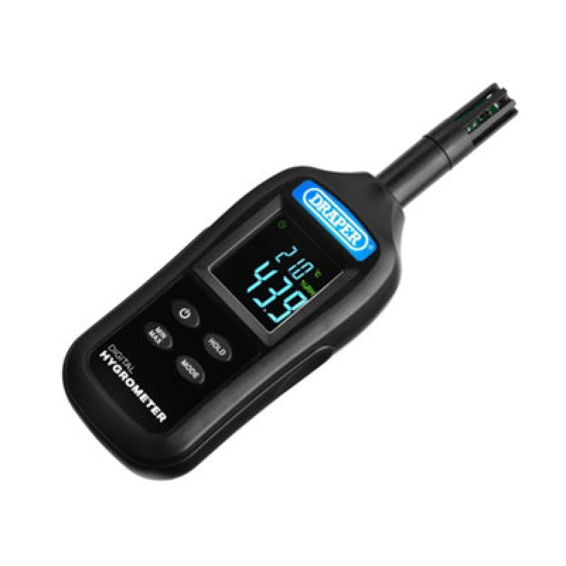 Image of Draper 180-DH-1 Handheld Digital Hygrometer Humidity and Temperature Meter 180-DH-1