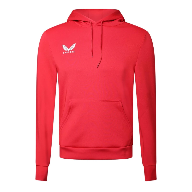 Image of Castore Castore Scuba Hoodie True Red female 8 (XS)