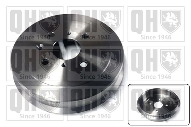 Image of QUINTON HAZELL Brake drum QUINTON HAZELL BDR641