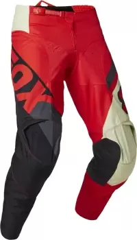 Image of FOX 180 Xpozr Motocross Pants, black-red, Size 30, black-red, Size 30