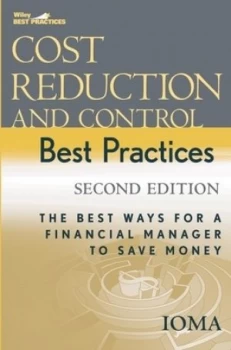 Image of Cost Reduction and Control Best Practices by Institute of Management and Administration Hardback