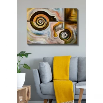 Image of Kanvas Tablo (70 x 100) - 44 Multicolor Decorative Canvas Painting