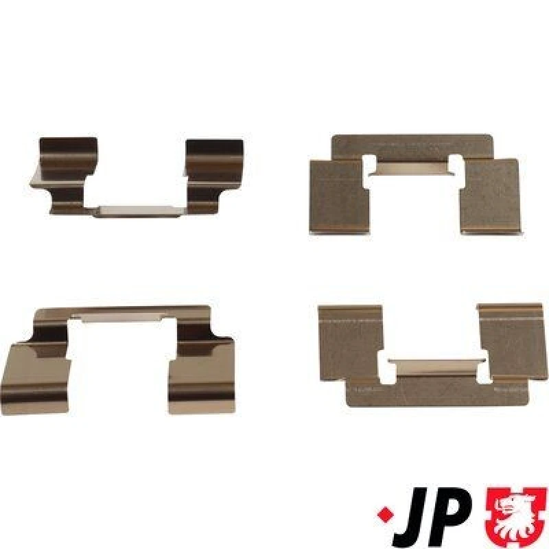 Image of JP GROUP Brake pad fitting kit JP GROUP 4364003510