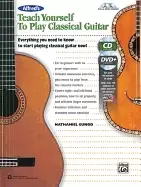 Image of alfreds teach yourself to play classical guitar everything you need to know