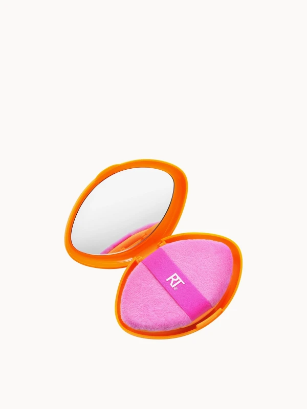 Image of Real Techniques Miracle 2-In-1 Powder Puff + Travel Case Multi unisex
