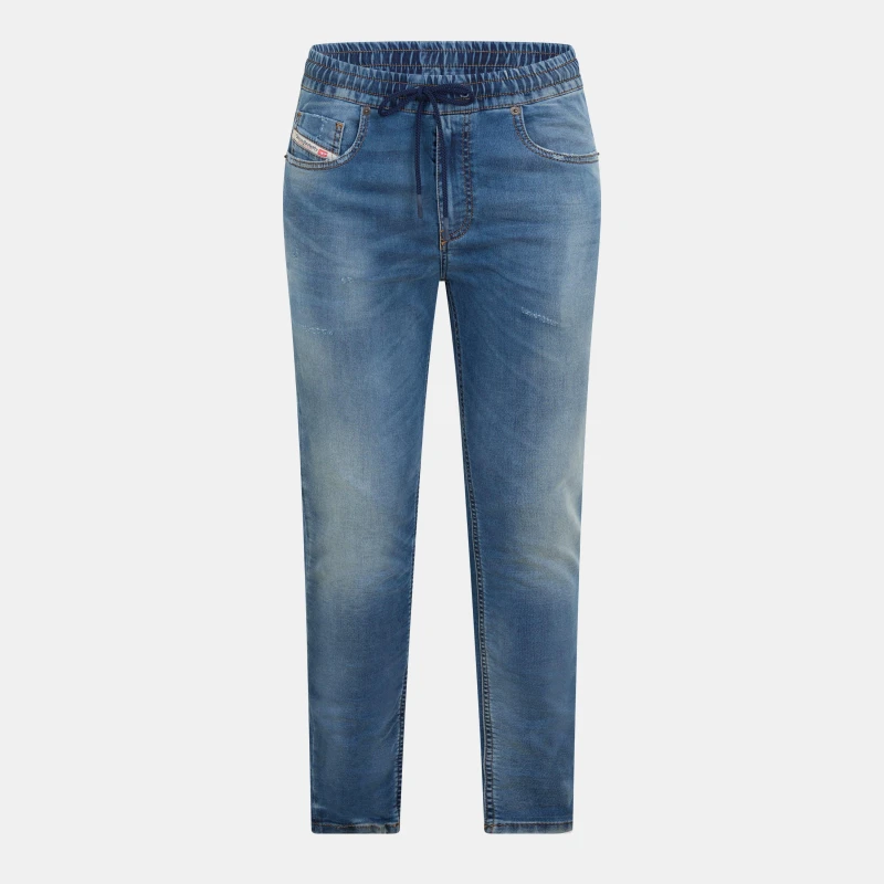 Image of Diesel Womens High Rise Wide Leg Jeans Blue Denim female 23 L32