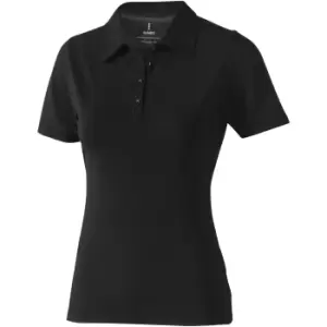 Image of Elevate Markham Short Sleeve Ladies Polo (L) (Anthracite)