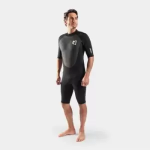Image of Gul 3MM Sdl Fl T2 Shortie - Black