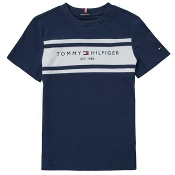 Image of Tommy Hilfiger DERREK boys's Childrens T shirt in Blue - Sizes 10 years,12 years,14 years,16 years