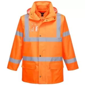 Image of Portwest - S765ORRL - sz L Hi-Vis Essential 5-in-1 Jacket - Orange