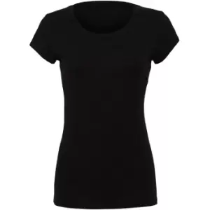 image of Bella Ladies/Womens The Favourite Tee Short Sleeve T-Shirt (S) (Black)