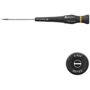 image of Bernstein 4-606 ESD Screwdriver Slotted Blade 2.5 x 0.40 x 60mm