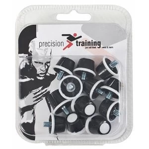Image of Precision Nylon Safety Football Studs Sets (Black/White)