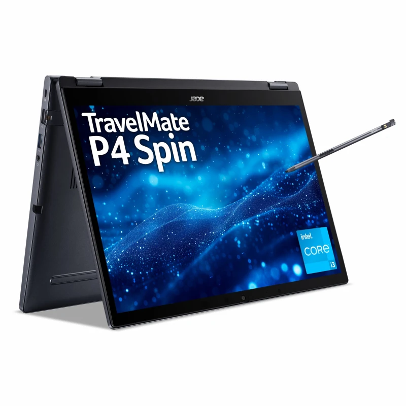 Image of Acer Acer TravelMate TMP414RN-53 I31315U 8/256 W11P EDU Intel Core i3 i3-1315U Hybrid (2-in-1) 35.6cm (14") Touch Screen WUXGA 8GB DDR4-SDRAM 256 G
