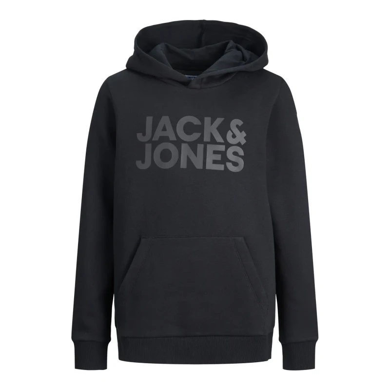 Image of jack & jones Hoodie Children's Jack & Jones Corp Logo Noir Male 12 ans