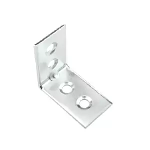 Image of Galvanized Steel Angle Brackets Bar 30x30mm - Pack of 40