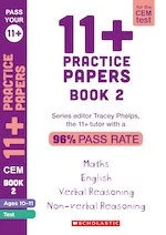 Image of Pass Your 11+: 11+ Practice Papers for the CEM Test Ages 10-11 - Book 2